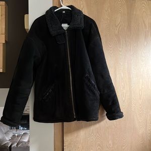 Black winter coat